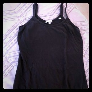 Vince black tank top